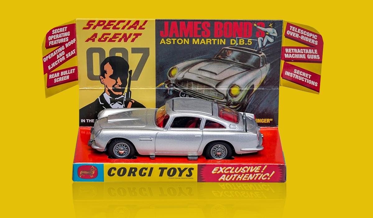 Corgi's Aston Martin DB5 — the toy that started it all